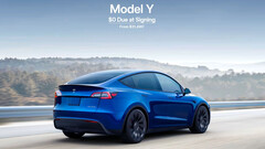 O Model Y dirigindo com um só pedal leva à reprovação no teste de estrada (Fonte da imagem: Tesla)