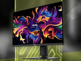 O MAG 271QPX QD-OLED E2 parece ser uma versão mais barata do MAG 271QPX QD-OLED. (Fonte da imagem: MSI)