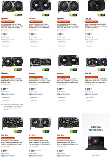 Newegg vende o RTX 3050 somente através de seu programa de embaralhamento. (Fonte: Newegg)