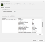 Informações do sistema Nvidia