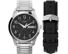 O Timex Main Street Round TWG027900JQ apresenta resistência à água de 30 m (3 bar)