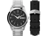 O Timex Main Street Round TWG027900JQ apresenta resistência à água de 30 m (3 bar)