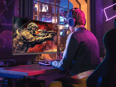 O VX2758-4K-PRO-2 é um monitor para jogos de médio porte com resolução 4K, quatro entradas de vídeo e uma taxa de atualização de 160 Hz. (Fonte da imagem: ViewSonic)