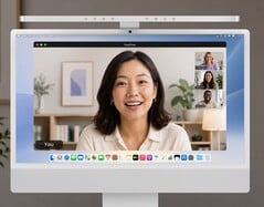 A barra de luz foi projetada exclusivamente para o iMac de 24 polegadas a partir de 2021 e não é compatível com o Studio Display.