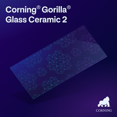 O Corning Gorilla Glass Ceramic 2 permite que os telefones resistam melhor a quedas sem quebrar. (Fonte da imagem: Corning)