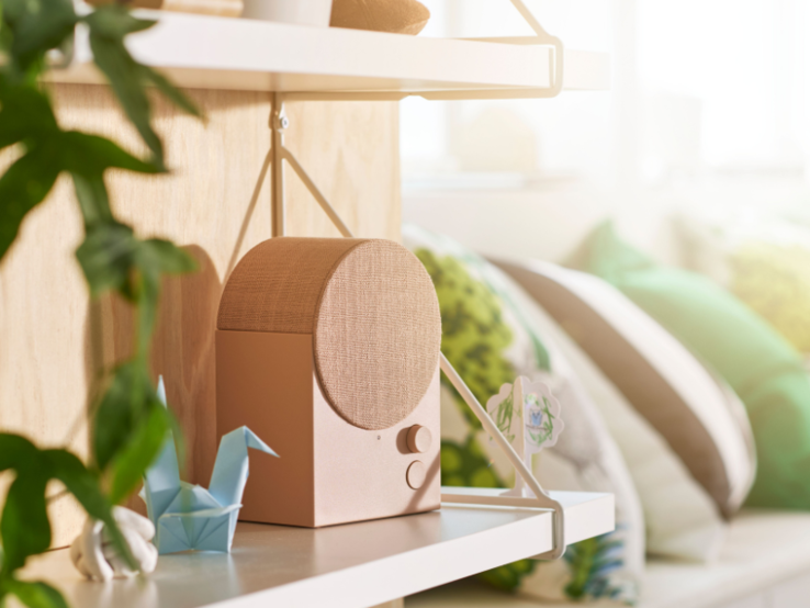 O alto-falante Bluetooth Nattbad da IKEA. (Fonte da imagem: IKEA)