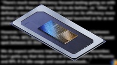 O Meteor Lake Core Ultra 9 185H supostamente marca cerca de 7.700 pontos no teste Cinebench R20 Multi-Core. (Fonte: Moore's Law Is Dead/Intel-edited)