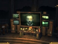 Uma captura de tela de uma versão modificada de Fallout: New Vegas