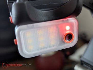 Módulo de câmera com LED
