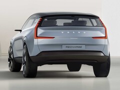 O sucessor todo elétrico XC90 chamado Volvo Embla está programado para ser lançado em 2023 (Imagem conceitual: Volvo)