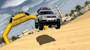 Na foto: Uma captura de tela do jogo World Racing 2 - Champion Edition.