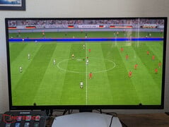 A tela P3 apresenta uma certa falta de saturação no FIFA