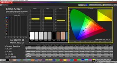 CalMAN ColorChecker calibrado
