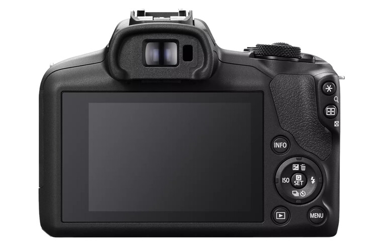 A EOS R100 da Canon tem uma interface muito básica, o que pode dificultar um pouco o ajuste das configurações. (Fonte da imagem: Canon)