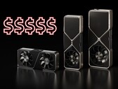 Espera-se que as GPUs RTX 5080 e RTX 5090 contem com 10.752 e 21.760 núcleos CUDA, respectivamente. (Fonte da imagem: Nvidia, editado)