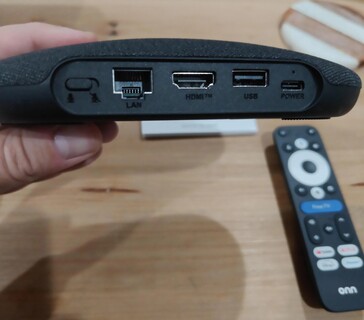 Parte traseira do Onn 4K Pro (2026).