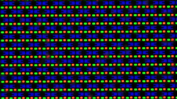 Disposição dos subpixels