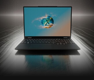 Uma tela QHD de 300 Hz extremamente rápida é oferecida. (Fonte da imagem: Tuxedo)