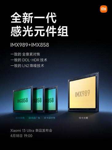 Xiaomi hipes as 13 câmeras traseiras quadra do Ultra antes de seu lançamento. (Fonte: Xiaomi, Lei Jun via Weibo)