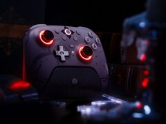 O controle sem fio 8BitDo Ultimate 2 (Honkai: Star Rail - Evernight) impressiona com seu acabamento roxo exclusivo. (Fonte da imagem: 8bitDo)