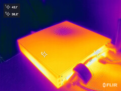 Geração de calor durante o teste de estresse