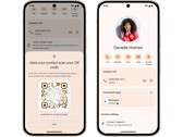 Uma imagem promocional do sistema de verificação baseado em QR do Google no Google Messages. (Fonte da imagem: Google)