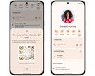 Uma imagem promocional do sistema de verificação baseado em QR do Google no Google Messages. (Fonte da imagem: Google)