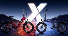 A série Heybike X apresenta um motor de cubo traseiro de 750 W (Fonte da imagem: Heybike)