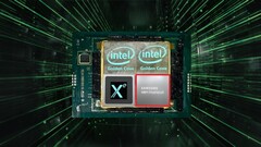 A Intel poderia estar trabalhando em um APU Sapphire Rapids com a solução Xe iGPU e HBM. (Fonte da imagem: Lei de Moore está morta/VisionTech - editado)