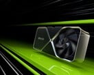 Renderização artística da GPU RTX 4090 de referência. (Fonte da imagem: Nvidia)