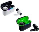 Os fones de ouvido Razer Hammerhead V3 X Hyperspeed para PlayStation e Xbox foram projetados para combinar com seus respectivos consoles.