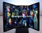 O Samsung Display mostrou novamente suas últimas inovações dobráveis, desta vez no CES 2022. (Fonte da imagem: @sondesix)