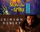 Banner para Slay the Spire 2 e Crimson Desert nas promoções de março do Steam