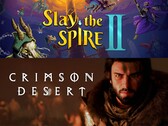 Banner para Slay the Spire 2 e Crimson Desert nas promoções de março do Steam