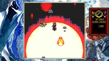 Na foto: uma captura de tela do jogo Terranigma.