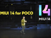 POCO discutiu brevemente 'MIUI 14 para POCO' durante o evento de lançamento da série POCO X5 desta semana. (Fonte da imagem: POCO via Xiaomiui)