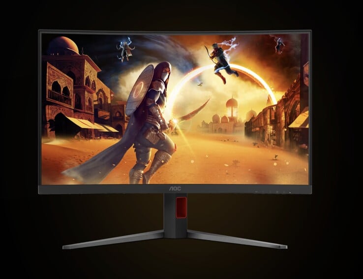 O monitor para jogos AOC Agon CQ32G4ZA será lançado ainda este ano a um preço acessível.