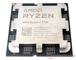 AMD Ryzen 7 7700. Unidade de revisão, cortesia da AMD Índia.