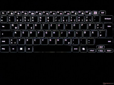Iluminação do teclado