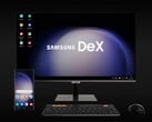 O Samsung DeX in One UI 8 tem uma aparência mais moderna do que a versão mostrada aqui. (Fonte da imagem: Samsung) 