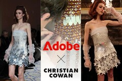 O vestido Primrose estreou como o look principal da coleção outono/inverno 2024 de Christian Cowan na Semana de Moda de Nova York (Fonte da imagem: Adobe - editado)