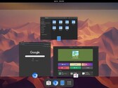 Endless OS 6 usando o tema escuro (Fonte: Endless OS Foundation)