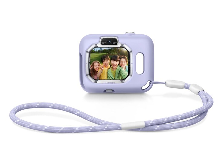 O Huawei Watch Kids X1 Pro tem um acessório para a câmera