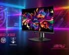 O MPG 271QR QD-OLED X50 da MSI apresenta o AI Care Sensor para longevidade do OLED. (Fonte da imagem: MSI)