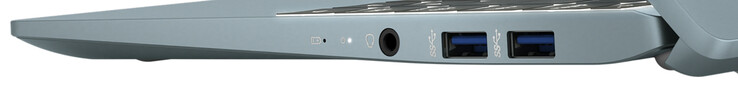 Lado direito: combinação de áudio, 2x USB 3.2 Gen 2 (Tipo A)