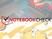 Logotipo do Notebookcheck sobre uma foto de laptop e gráficos do Reddit. (Fonte da imagem: Notebookcheck e Reddit, com edições)