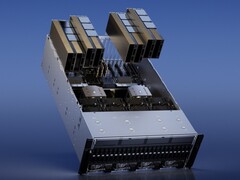 RTX 6000D: A Nvidia pretende recuperar o mercado chinês com dois milhões de GPUs GDDR7. Na foto: GPU H100 da Nvidia (Fonte da imagem: Nvidia)