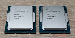 Intel Core i9-14900K e Intel Core i5-14600K - unidades de teste fornecidas pela Intel Alemanha