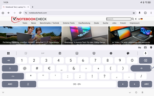 Teste do tablet Lenovo Idea Tab