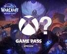 Banner de World of Warcraft visto com o logotipo do Xbox Game Pass Ultimate